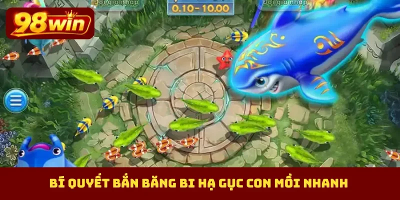 Bí quyết bắn băng bi hạ gục con mồi nhanh