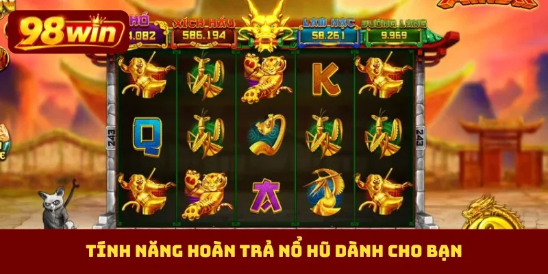 Tính năng hoàn trả nổ hũ dành cho bạn